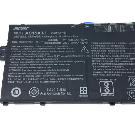 Acer Chromebook Spin 511 R752T  Battery - KT.0030G.023 / KT.00305.012.