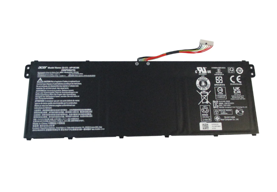 Acer Chromebook 511 C736 Battery 3-Cell Polymer 4343mAh - KT.0030G.020