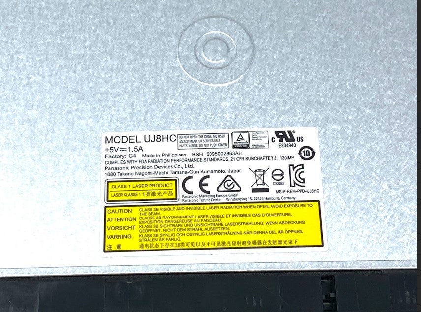 Asus 15 X553S CD DVD Drive - UJ8HC