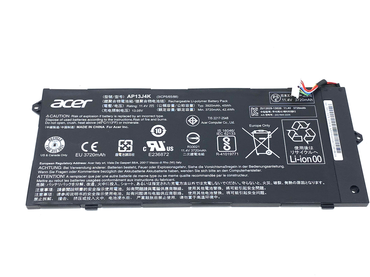 Acer Chromebook C733 Battery (11.4V/45Wh) - AP13J3K AP13J4K