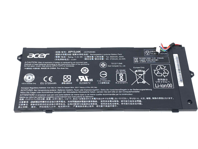 Acer Chromebook C733 Battery (11.4V/45Wh) - AP13J3K AP13J4K