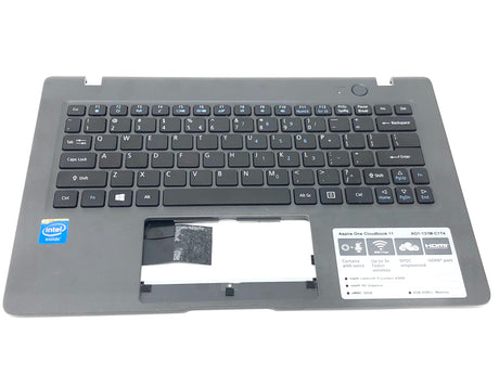  Acer Aspire One Cloudbook 11 AOM-131M Palmrest Keyboard Assembly - 6B.SHFN4.001.