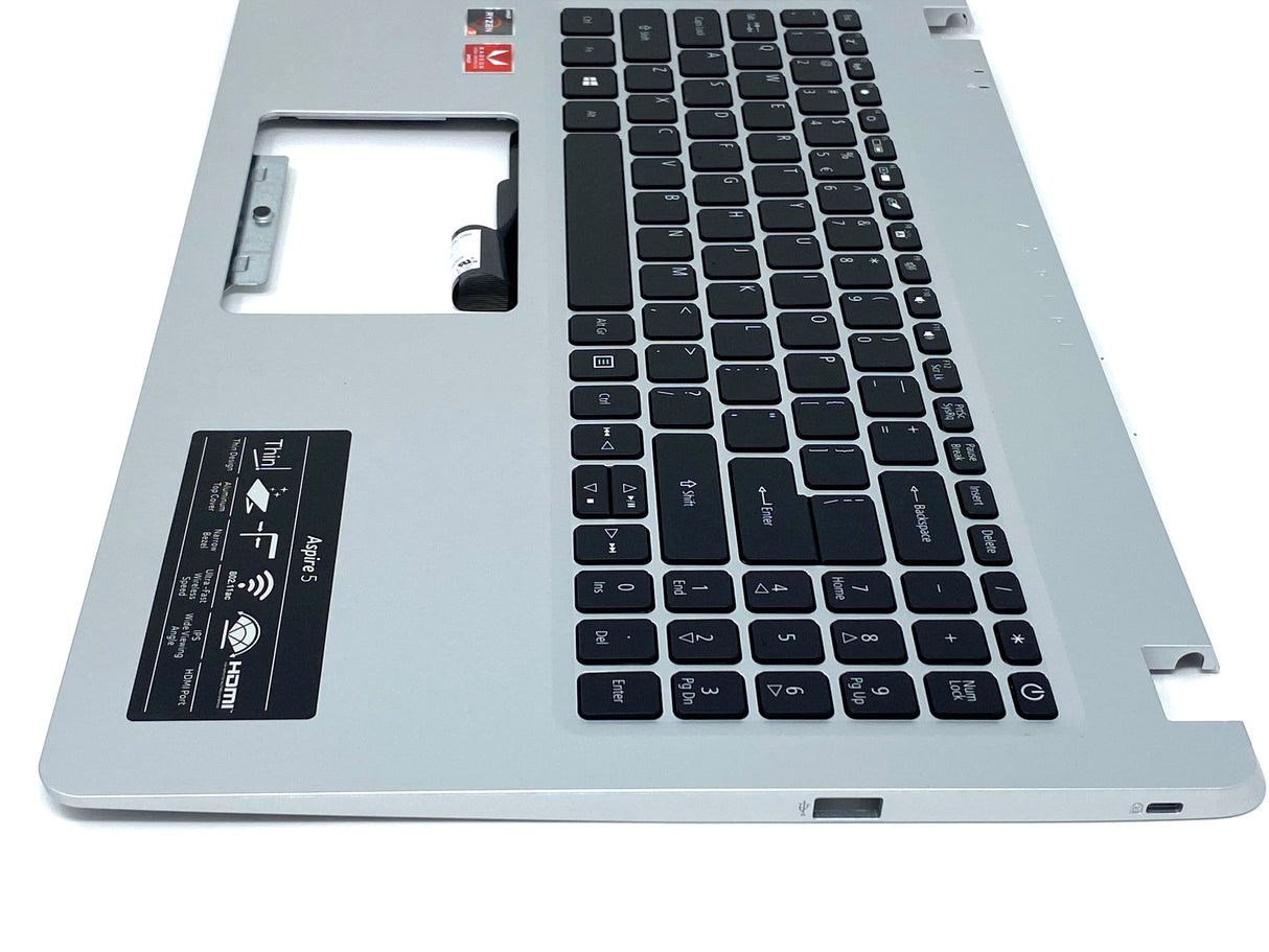 Acer Aspire 5 A515-43 Palmrest Keyboard Assembly - 6B.HG8N2.001.