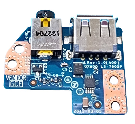 Dell Latitude 14 5430 Chromebook USB I/O Board - LS-7905