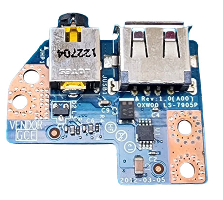 Dell Latitude 14 5430 Chromebook USB I/O Board - LS-7905