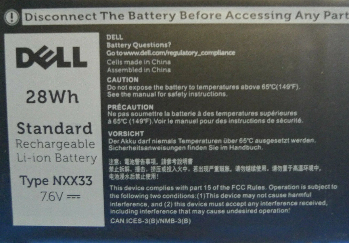 Dell Inspiron 11 3195 Battery - NXX33