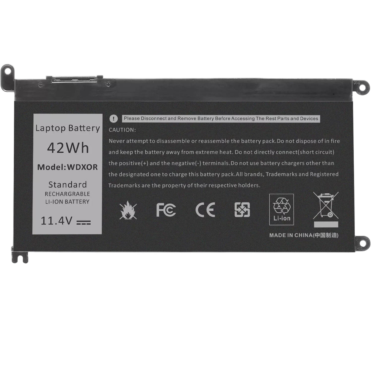 Dell Inspiron 13  5379 Battery - WDXOR